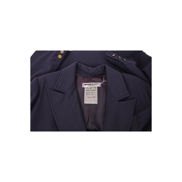 Yves Saint Laurent Rive Gauche Blazers 38 Black - Picture 3 of 6